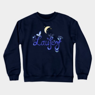 Laufey Live Laugh Night Crewneck Sweatshirt